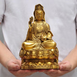 Statue de Bouddha en Laiton