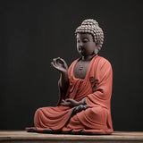 Sakyamani Porcelain Buddha Statue Tea Pet Tea Ceremony Living Room Backflow Incense Creative Zen Decoration