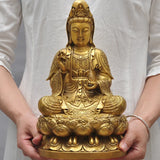 Statue de Bouddha en Laiton