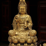 Statue de Bouddha en Laiton