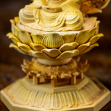 Statue Bouddha <br> Bois