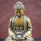 Statue Bouddha Svastika