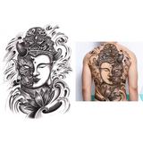 Tatouage Bouddha <br> Dos Homme