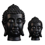 Tête de Bouddha <br> Noire